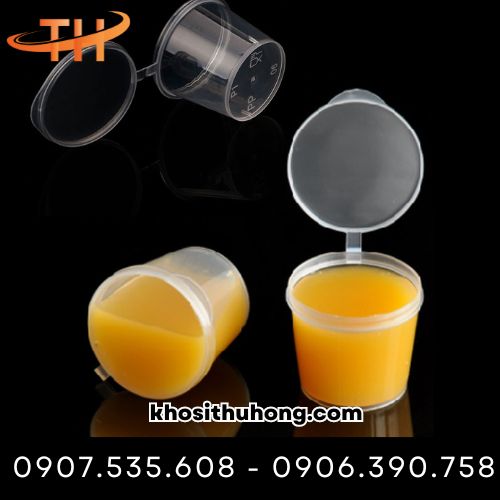 Hộp nước sốt nắp liền