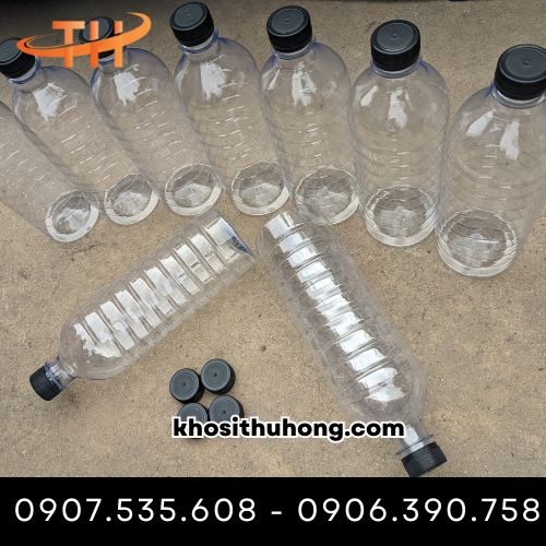 Chai nhựa 1 lít đựng rượu