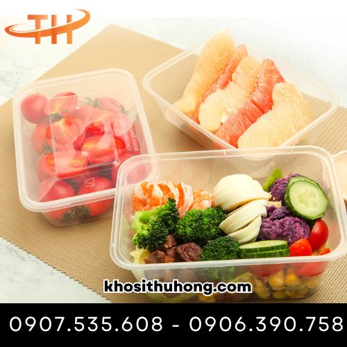 Hộp nhựa có nhiều kích thước khác nhau