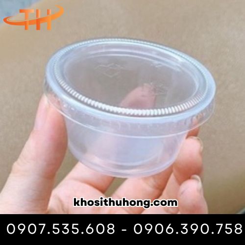 Hộp nước sốt nắp rời