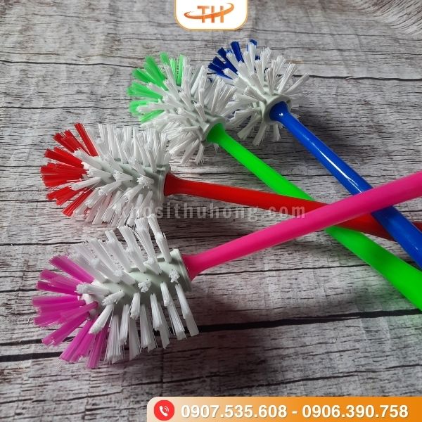Bàn chải chà toilet mẫu tròn Bàn chải chà toilet mẫu tròn