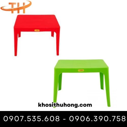 Bàn ghế nhựa nhiều màu