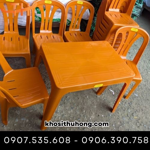 Bàn ghế nhựa chất lượng cao