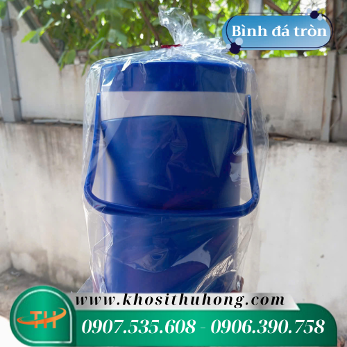 Bình đá tròn mang theo cắm trại sinh tồn