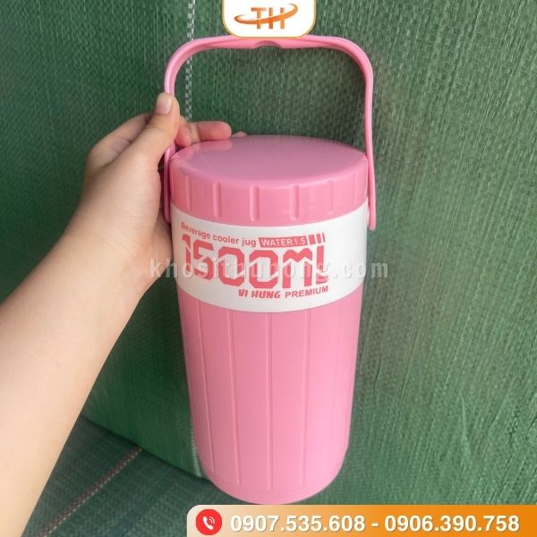 Bình giữ nhiệt có tay cầm tiện lợi Bình giữ nhiệt có tay cầm tiện lợi