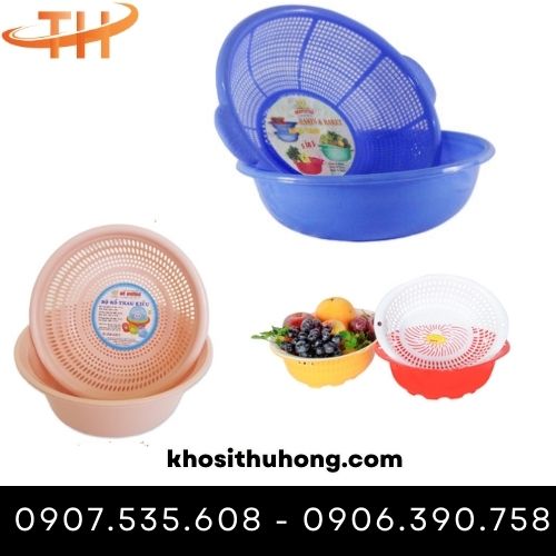 thau rổ nhựa