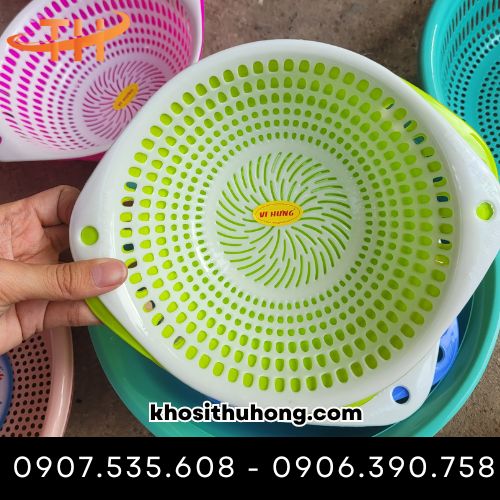 Bộ thau rổ giúp thoát nước nhanh hơn