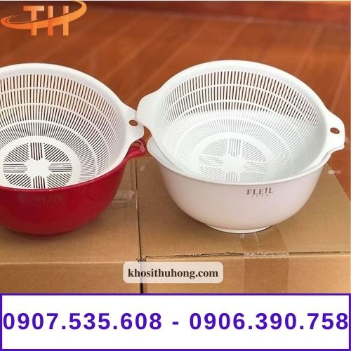 Bộ thau rổ nhựa chất lượng cao