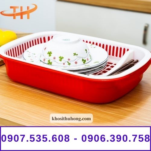 Bộ thau rổ nhựa giá sỉ