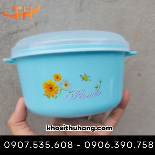 Hộp nhựa có thể được dùng để đựng súp, canh