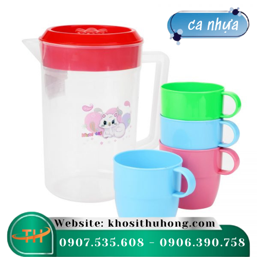 Ca nhựa đựng nước nhỏ gọn