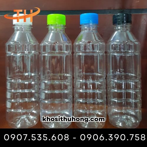 Chai có nhiều màu nắp khác nhau