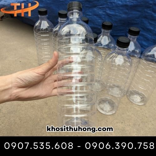 Chai nhựa đựng rượu, nước sâm