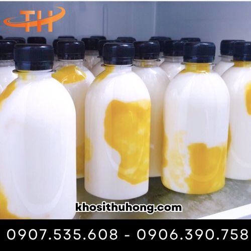 Chai nhựa tròn lùn