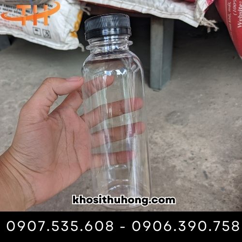 Chai nhựa miệng rộng