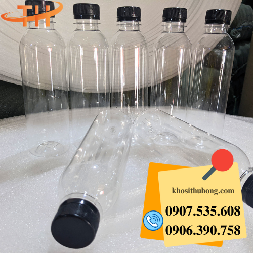 Chai nhựa 330ml tròn