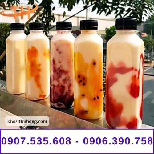 Chai nhựa 330ml vuông