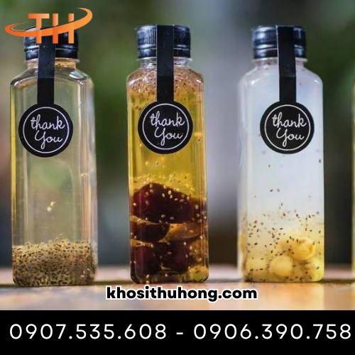 Chai nhựa đựng chè dưỡng nhan