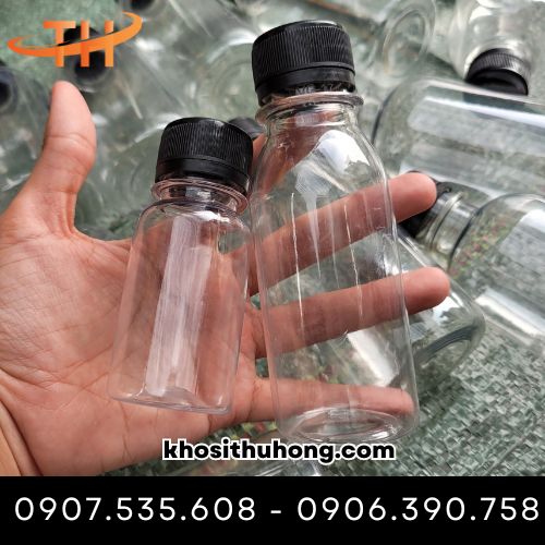 Chai nhựa dung tích nhỏ đựng nước sốt