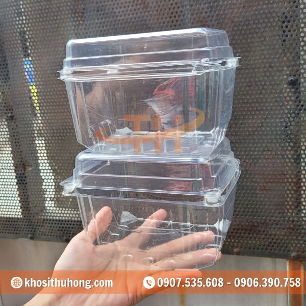 Chất liệu nhựa PET cao cấp, trong suốt, cứng cáp Chất liệu nhựa PET cao cấp, trong suốt, cứng cáp