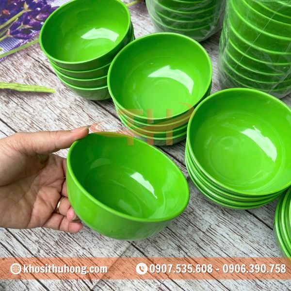 Chén melamine với khả năng chịu lực tốt, khó nứt vỡ Chén melamine với khả năng chịu lực tốt, khó nứt vỡ