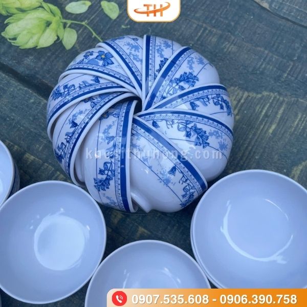 Chén nhựa ăn cơm nhựa cao cấp Chén nhựa ăn cơm nhựa cao cấp