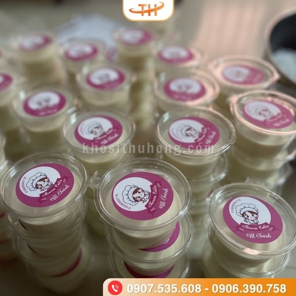 Có thể dán tem lên hũ để tăng tính thương hiệu Có thể dán tem lên hũ để tăng tính thương hiệu