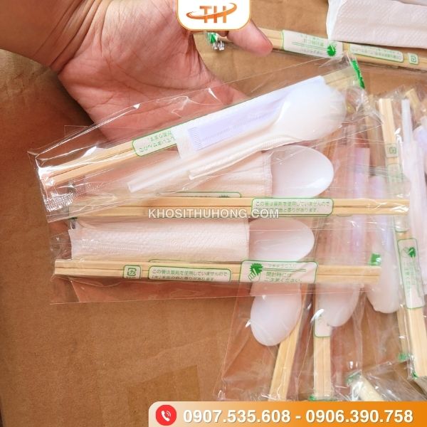 Combo muỗng đũa dùng 1 lần giá sỉ rẻ tại TPHCM Combo muỗng đũa dùng 1 lần giá sỉ rẻ tại TPHCM