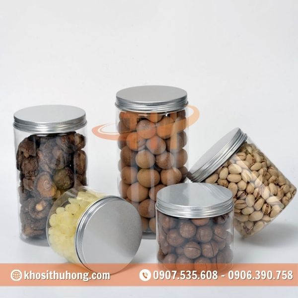 Công dụng của hũ PET nắp nhôm Công dụng của hũ PET nắp nhôm
