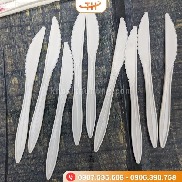 Dao nhựa dùng 1 lần chất nhựa an toàn thực phẩm Dao nhựa dùng 1 lần chất nhựa an toàn thực phẩm