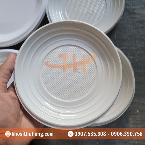 Dĩa nhựa lòng caro Dĩa nhựa lòng caro