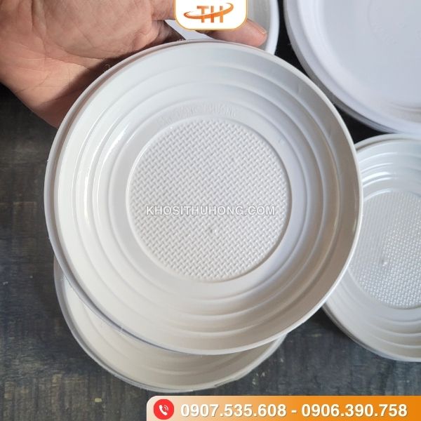 Dĩa nhựa dùng 1 lần chất liệu an toàn Dĩa nhựa dùng 1 lần chất liệu an toàn