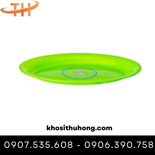 Dĩa nhựa oval