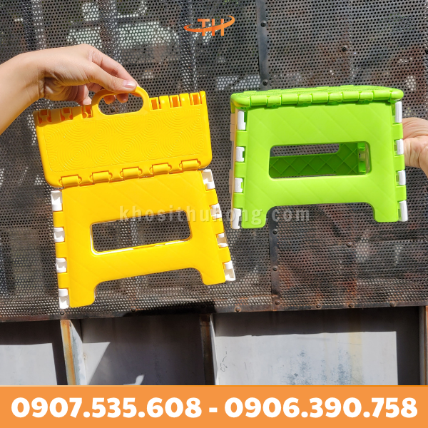 Ghế lùn xếp có thể gập gọn dễ dàng, tiện lợi Ghế lùn xếp có thể gập gọn dễ dàng, tiện lợi