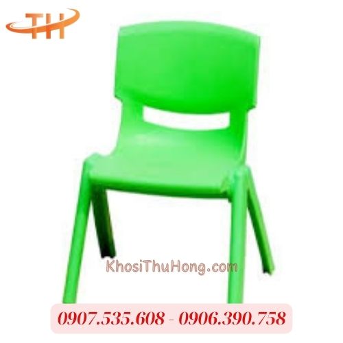 Ghế nhựa đúc màu xanh vừa đẹp nhiều màu sắc