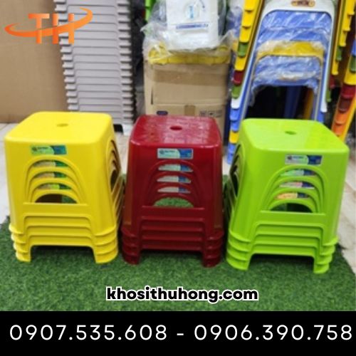 Ghế nhựa lùn chính hãng