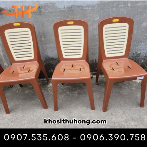 Ghế nhựa 9 sọc