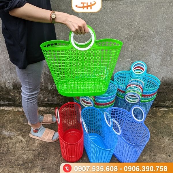 Giỏ đi chợ trọng lượng gọn nhẹ Giỏ đi chợ trọng lượng gọn nhẹ