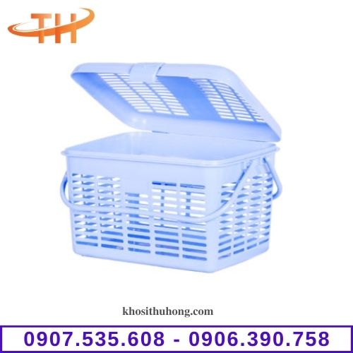 Giỏ nhựa vuông