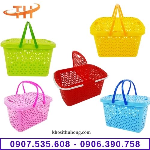 Giỏ nhựa Siêu Thị