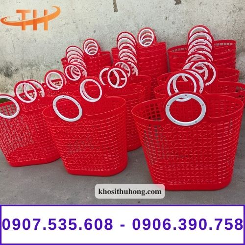 giỏ xách nhựa giá sỉ