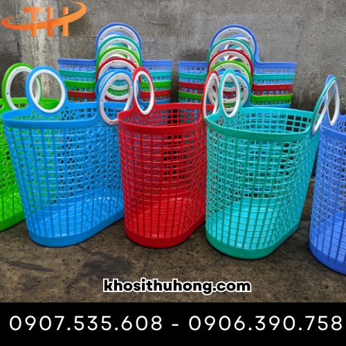 Giỏ xách nhựa giá rẻ