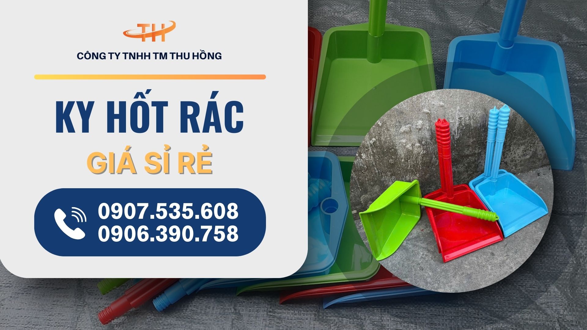 Bỏ sỉ ky hốt rác - Nhựa cao cấp và giá sỉ rẻ