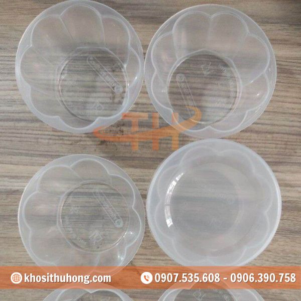 Hộp bánh flan hình bông hoa Hộp bánh flan hình bông hoa