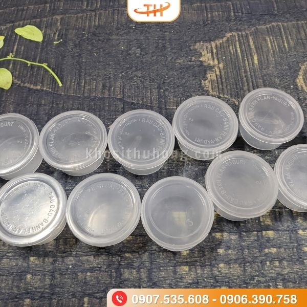 Hộp bánh flan làm từ nhựa an toàn thực phẩm Hộp bánh flan làm từ nhựa an toàn thực phẩm