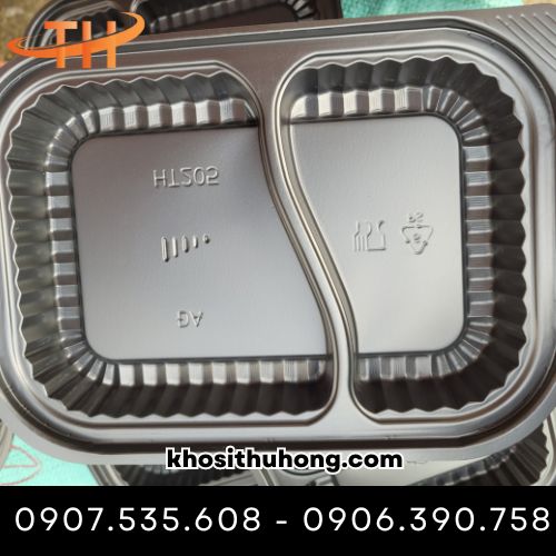 Hộp nhựa 2 ngăn HT205