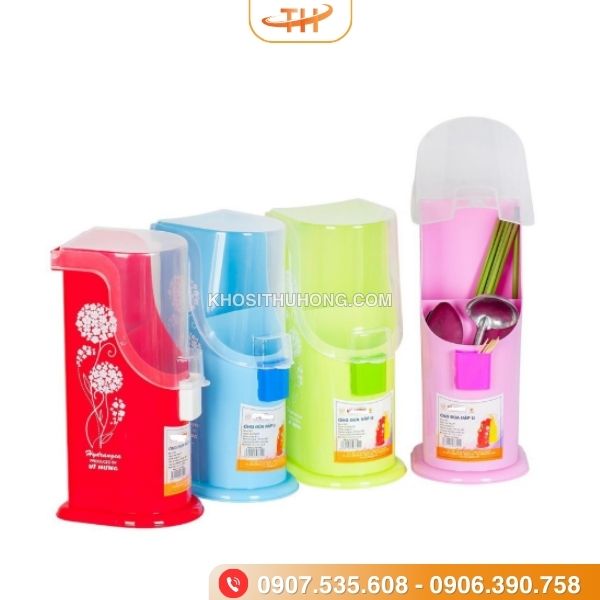 Hộp đựng đũa muỗng chất liệu nhựa cao cấp Hộp đựng đũa muỗng chất liệu nhựa cao cấp