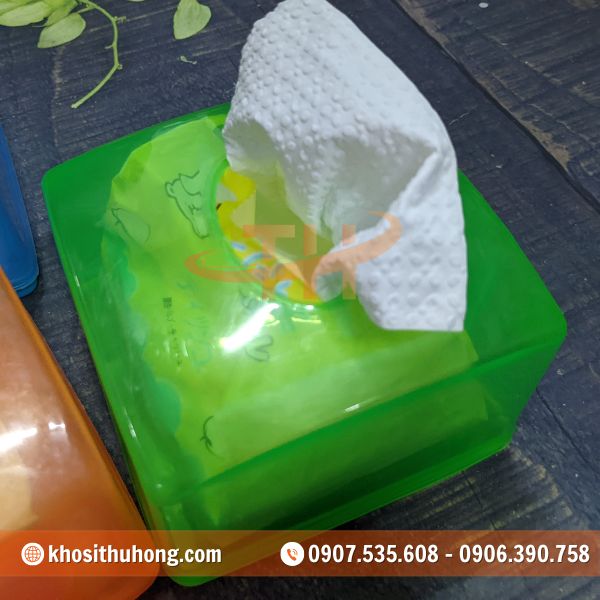 Hộp đựng khăn giấy giúp giấy không bị bụi bẩn Hộp đựng khăn giấy giúp giấy không bị bụi bẩn