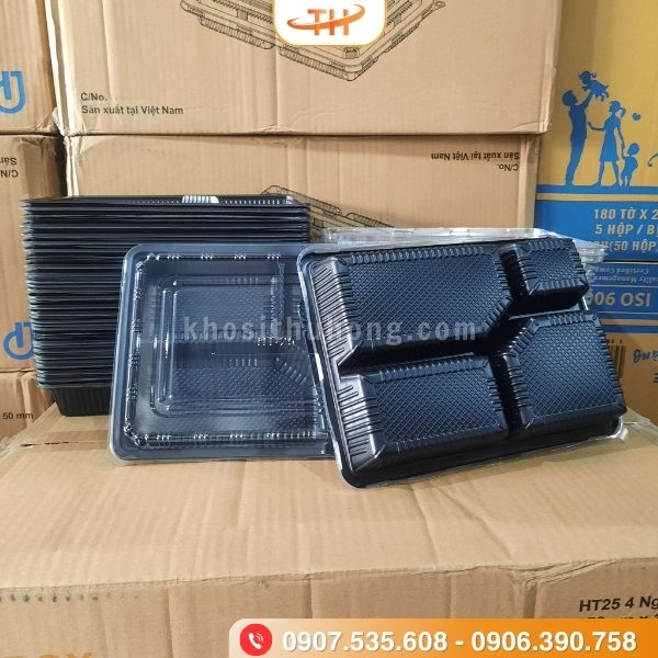 Hộp HT25 4 ngăn giá sỉ rẻ và tốt Hộp HT25 4 ngăn giá sỉ rẻ và tốt