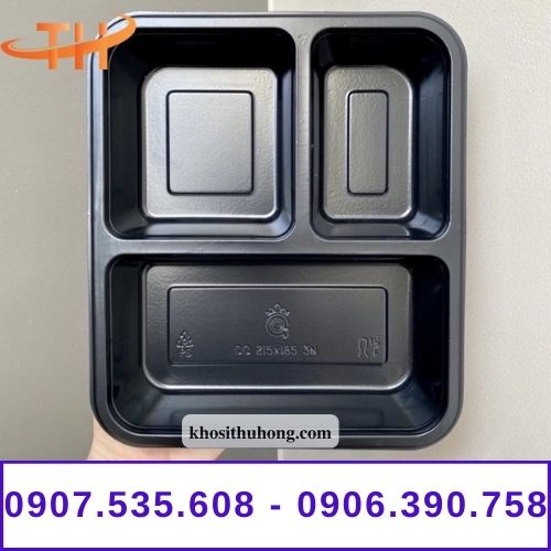 Hộp nhựa đế đen HT19